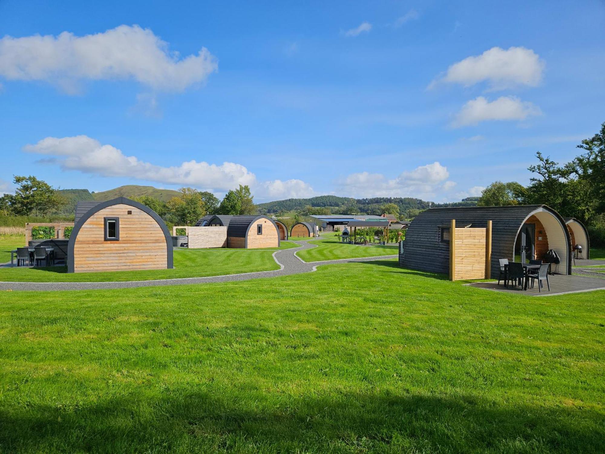 Вілла Eastridge Glamping Шрусбері Екстер'єр фото