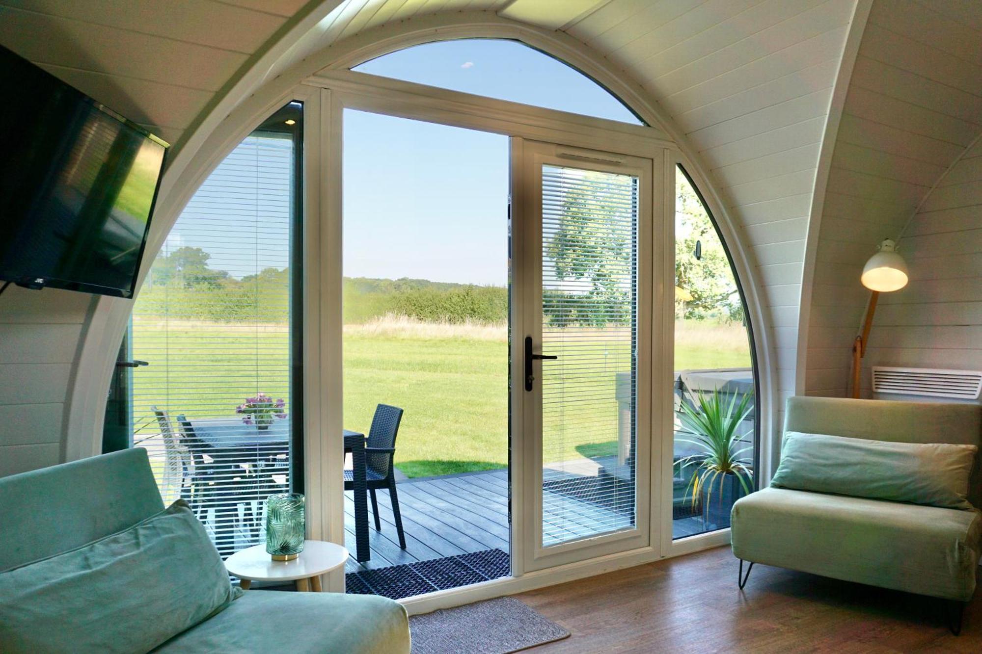 Вілла Eastridge Glamping Шрусбері Екстер'єр фото